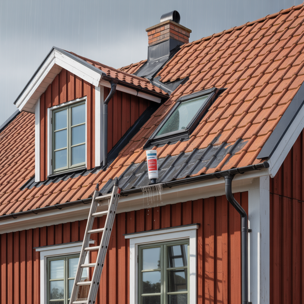 sa felsoker du lackage vid takfonster steg for steg